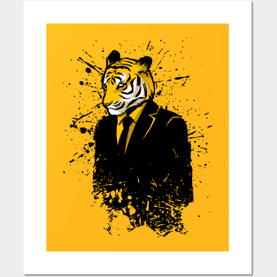 Suit Tiger Posters and Art